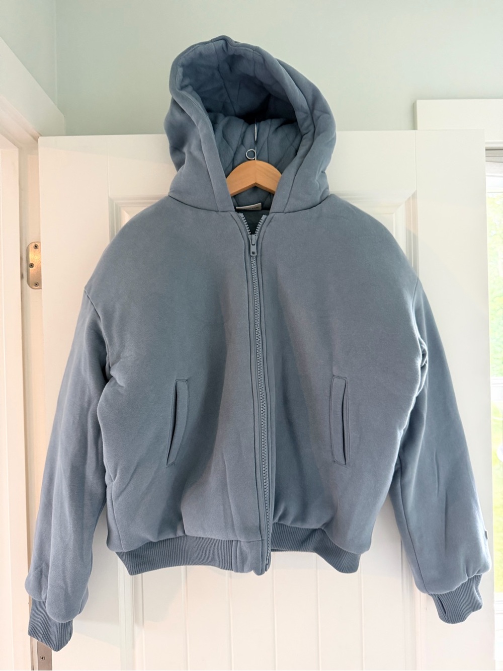 Comfrt Sky Blue Weighted Kids’ Hoodie